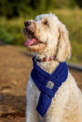 D&C Pet Couture Bella - Bufanda de punto para perro y gato