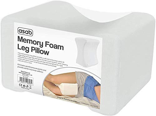 De espuma con efecto memoria pierna almohada ortopédico comodidad dormir para espalda, caderas y rodillas – Ayuda a el insomnio y el cansancio