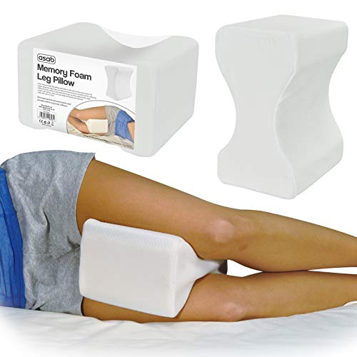 De espuma con efecto memoria pierna almohada ortopédico comodidad dormir para espalda, caderas y rodillas – Ayuda a el insomnio y el cansancio