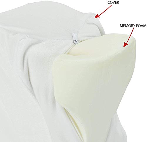 De espuma con efecto memoria pierna almohada ortopédico comodidad dormir para espalda, caderas y rodillas – Ayuda a el insomnio y el cansancio
