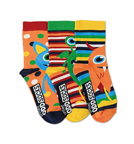 De La Marca United Oddsocks - 3 x Calcetines Desparejados Para Niño EU 26-30 (Friends)