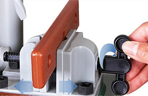 deAO Taller Mecánico Herramientas de Juguete y Accesorios de Bricolaje Playset Juego de Imitación Actividad Infantil Conjunto Banco de Trabajo Incluye 50 Accesorios