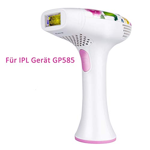 DEESS IPL GP585 - Depiladora a base de luz para una piel lisa y duradera, sistema de depilación con gafas de protección solar