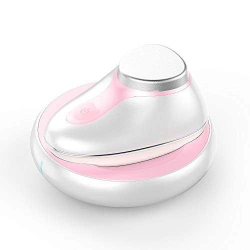 DEESS Masajeador de Ultrasonido Facial GP560, Adecuado para la Limpieza Facial con Micro Vibraciones Ultrasónicas y Carga Inalámbrica, Instrumento de Belleza Ultrasónico de Iones Negativos.