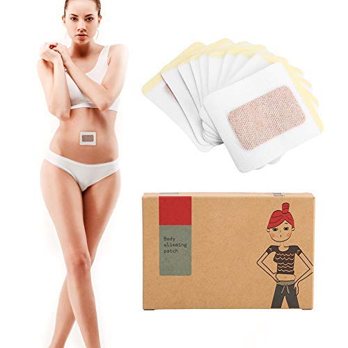 Delaman Parche Adelgazante Sliminazer Plaster, Quema de Grasa Tradicional China Parches para Adelgazar, Etiqueta de Pérdida de Peso, 10 Unidades
