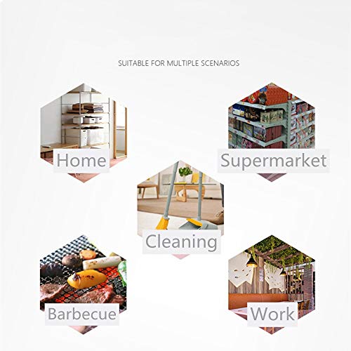 Delantal de Cocina 100% de algodón de Las Mujeres Delantal Ajustable Babero Delantal con Bolsillos para Hornear jardinería Barbacoa (Color : Black, Size : One Size)