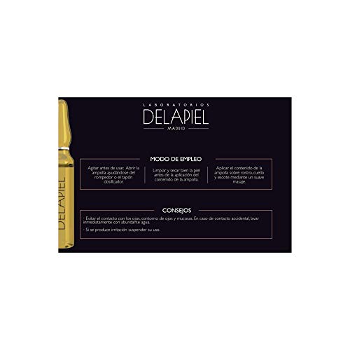 Delapiel Serum Facial Reserva DMAE 5% Activos de refuerzo - Reafirmante - 15 Ampollas