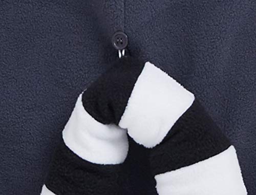 DELEY Unisexo Adulto Caliente Animal Pijamas Lémur Cosplay Disfraz Homewear Mamelucos Ropa De Dormir