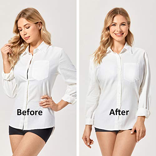 DELIMIRA - Sujetador Reductor Minimizador con Aros para Pecho Grandes para Mujer Blanco 115G