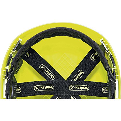 Delta plus - Casco obra granite wind ajustable amarillo fluo