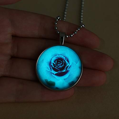 Demarkt Halloween Decoración Colgante Luminoso Collar Murciélago Oscuro 1PCS