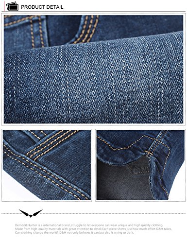 Demon&Hunter 601 Shorts Series Mujer Pantalones Vaqueros Cortos Jeans DH6002(26)