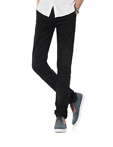 Demon&Hunter 910X Delgado Serie Pantalones Hombre Elásticoidad Casual DH9101(32)