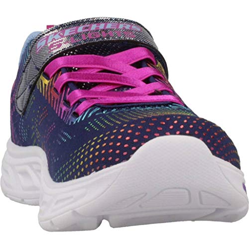 Deportiva SKECHERS Luces 21 Azul