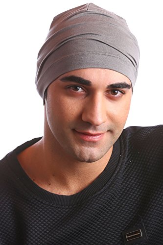 Deresina Gorros para Dormir Oncológicos y para Quimioterapia (Gris)