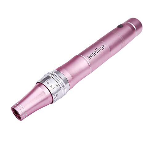 Derma Pen Tinta eléctrica para sellos, 0,25 mm - 2,5 mm, para uso en la cara y en el cuerpo, para el tratamiento de estrías Derma Pen