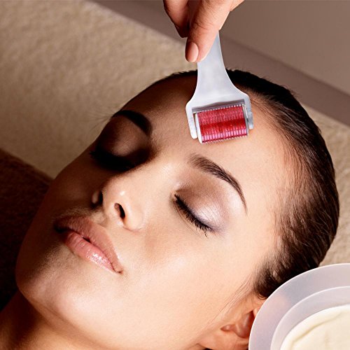 dermaroller 1.5 mm Reduce acné Roll agujas Derma Roller para la reducción de dilatación, arrugas, acné Cicatrices, celulitis, verg rößerten poros, lágrima bolsas, certificado CE