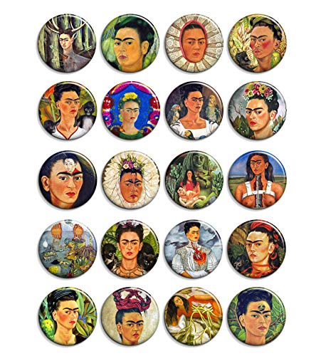 Desconocido Chapa, Clip o Iman 38mm - Frida Kahlo (clip)