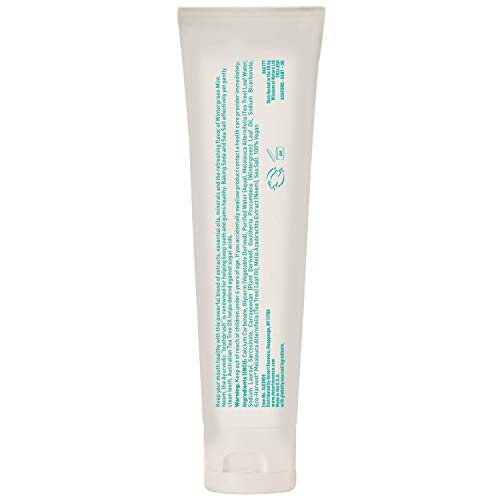 Desert Essence 654228 Natural Tea Tree Oil And Neem pasta dental Wintergreen 6.25 Oz