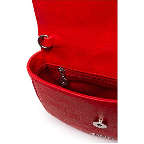 Desigual Ada Nyon Belt Bag Rojo