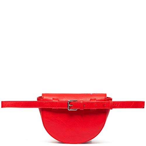 Desigual Ada Nyon Belt Bag Rojo
