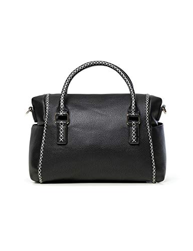 Desigual Bols_tribal Loverty - Bolso bandolera (14 x 24 x 33 cm), color Negro, talla 14x24x33 cm (B x H x T)