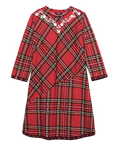 Desigual Dress Christine Vestido, Rojo (Rojo Oscuro 3029), M para Mujer