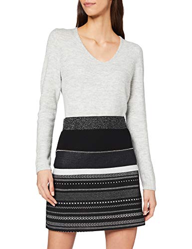 Desigual Fal_Anders Falda, Negro (Negro 2000), XX-Large para Mujer