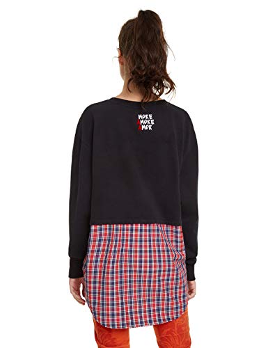 Desigual Sweat ANNARAU Suéter, Azul (Blue Depths 5149), M para Mujer