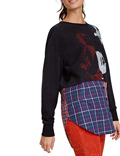 Desigual Sweat ANNARAU Suéter, Azul (Blue Depths 5149), M para Mujer