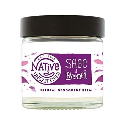 Desodorante natural de salvia natural Native Unearthed, lavanda, 60 ml