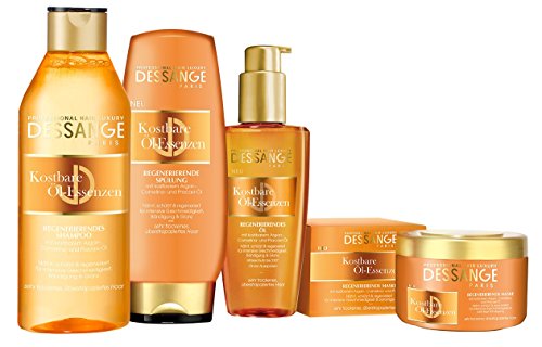 Dessange - Mascarilla para cabello muy seco y dañado, 250 ml