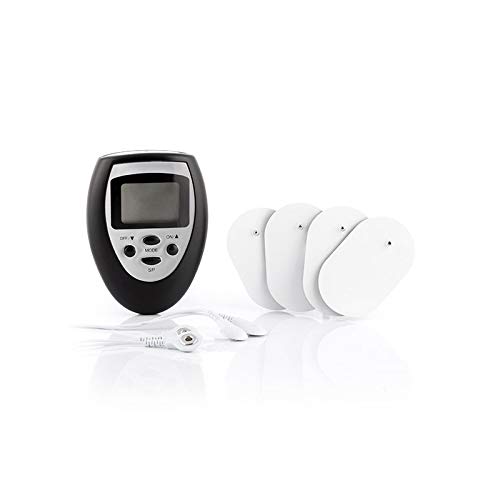 destockopromo 25-009 - Aparato de electroestimulación para zona abdominal (4 electrodos, 1 conector, manual de instrucciones)