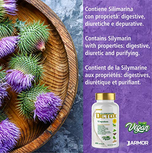 DETOX Adelgazante Drenaje Desintoxicante Hígado Antioxidante Mejora digestión los gases intestinales