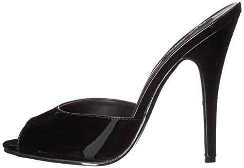Devious Dom101/b - Zapatos de tacón para mujer, Negro (Black), talla 43 EU (10 UK)
