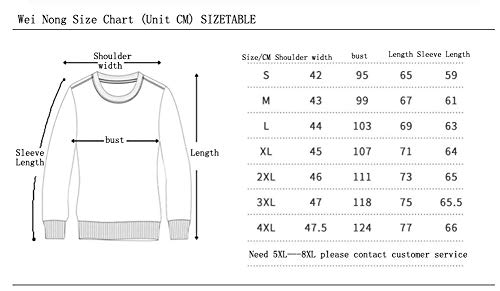 DGDG For Hombre Valiente del Cuello Barco del Puente Manga Larga con Capucha (Color : White, Size : XXL)