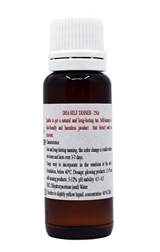 DHA autobronceador natural, líquido - 25 gr (DHA natural self tanner, liquid)