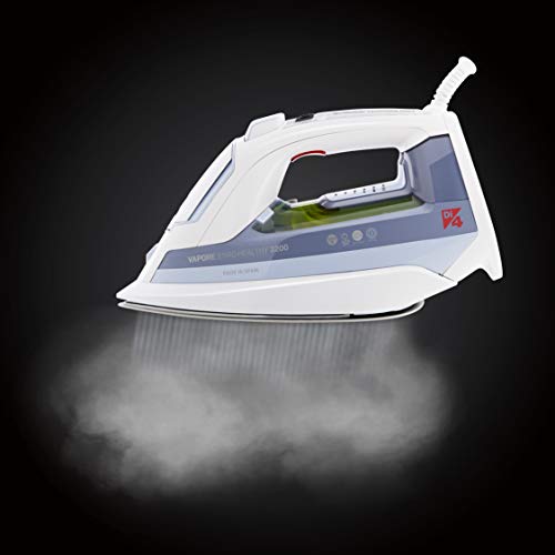 Di4 Plancha de Vapor Stiro Healthy 3200W, Elimina el 99,9999% de los virus y bacterias, Mango Sense Technology (sensor táctil), Golpe de Vapor Máx. 250gr, Sistema de Inyección de Agua