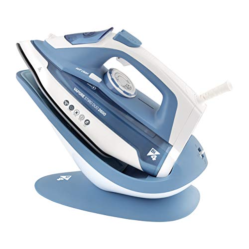 Di4 Stiro Duo 2600 Plancha de vapor, W, 0.28 litros, Plástico, Azul, Blanco