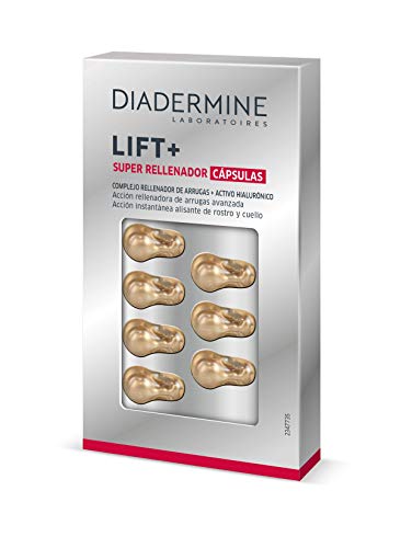 Diadermine - Lata Navidad - Lift+ Super Rellenador - 1 Crema de Día Anti-Arrugas 50ml + 7 cápsulas anti-arrugas
