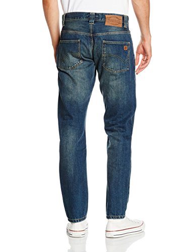 Dickies North Carolina Vaqueros Tapered, Azul (Antique Wash AW), 33W / 32L para Hombre