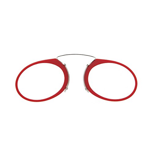 DIDINSKY Gafas de lectura sin patillas graduadas para hombre y mujer transparentes. Gafas de presbicia para hombre y mujer retro o vintage para vista cansada. Red +2.5 – ORSAY