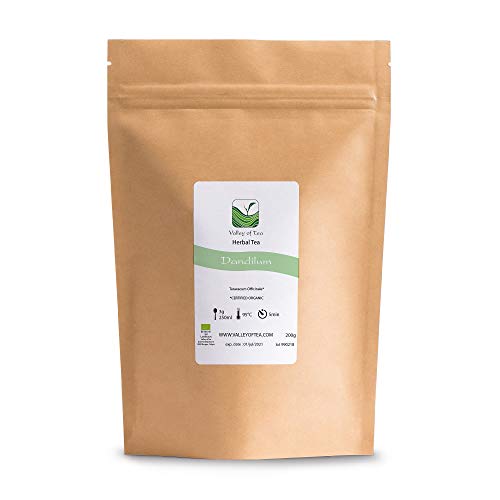 Diente león orgánico infusión raíz - Antiguo remedio popular - Taraxacum officinale - recién cosechado achicoria - amarga y meacamas - Dandelion Root 100g