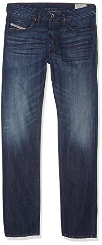 Diesel Buster 0849B Pantalones Vaqueros de los Hombres (Azul, W38/L32)