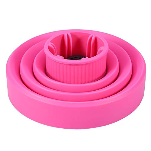 Difusor de secador de pelo, herramienta de secador de pelo, cubierta de secador de pelo, difusor de secador, para peluquería casera(Pink)