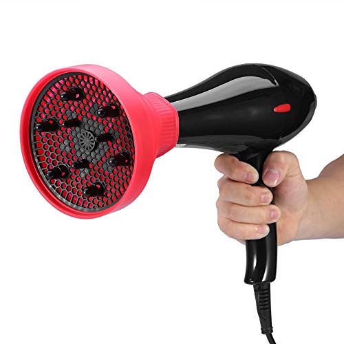 Difusor de secador de pelo, Tapa de secador de pelo de herramienta de peluquería, Difusor de secador, para peluquería casera(red)
