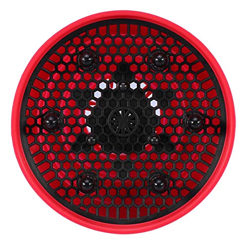 Difusor de secador de pelo, Tapa de secador de pelo de herramienta de peluquería, Difusor de secador, para peluquería casera(red)