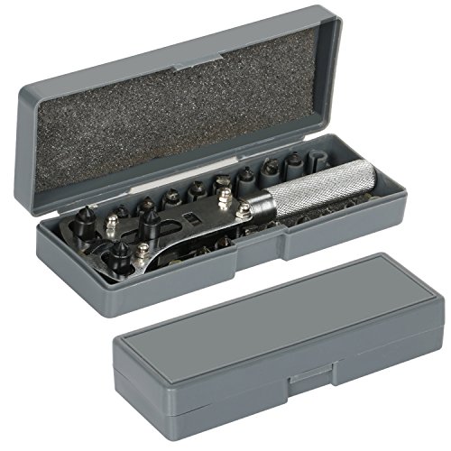 DIGIFLEX Herramienta Profesional para Abrir Relojes Reparaciones. Juego de Llaves para Cambiar Pilas