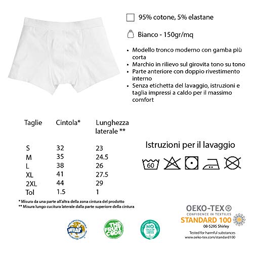 DIGITALSHIRT Boxer, idea regalo de cumpleaños/aniversario 40 XL