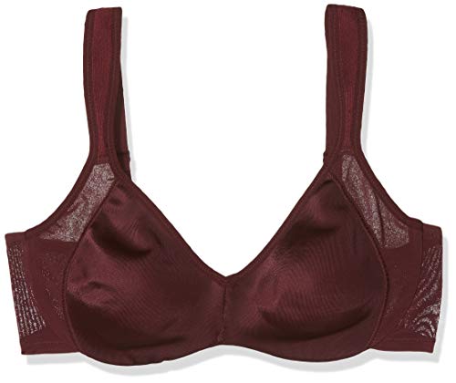 Dim Generous Sujetador Reductor, Rojo (Burdeos 6na), 100 (Tamaño del Fabricante:100 E) para Mujer